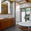 Badezimmer aus Kirschbaum