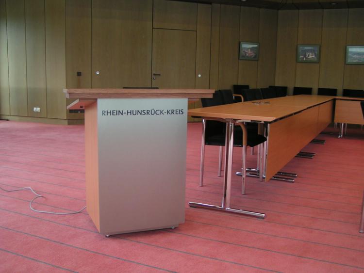 elektronisch Rednerpult